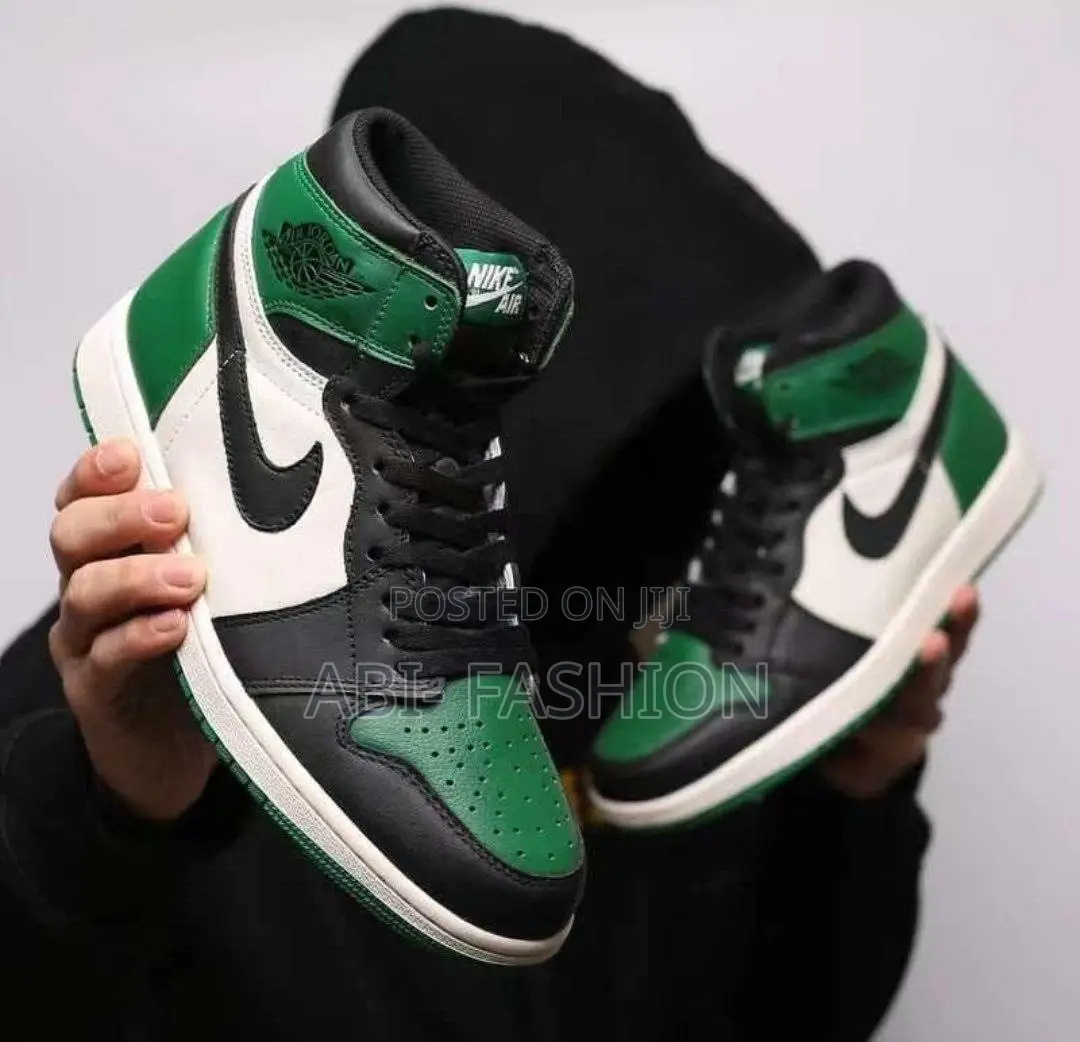 Nike Air Jordan 1 Retro OG “Pine Green” Green/White High — New Arrival