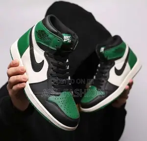 Nike Air Jordan 1 Retro OG “Pine Green” Green/White High — New Arrival