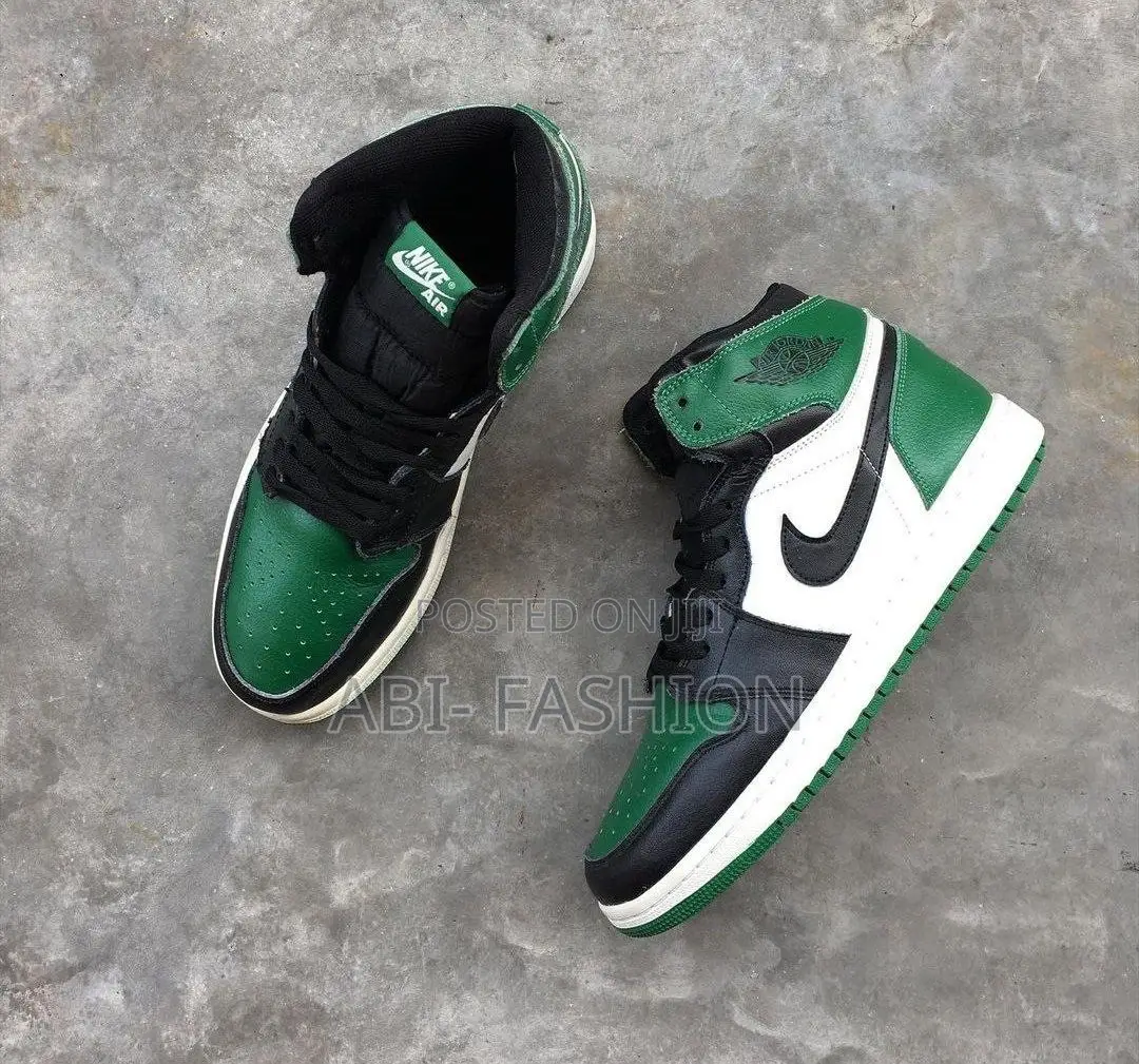 Nike Air Jordan 1 Retro OG “Pine Green” Green/White High — New Arrival