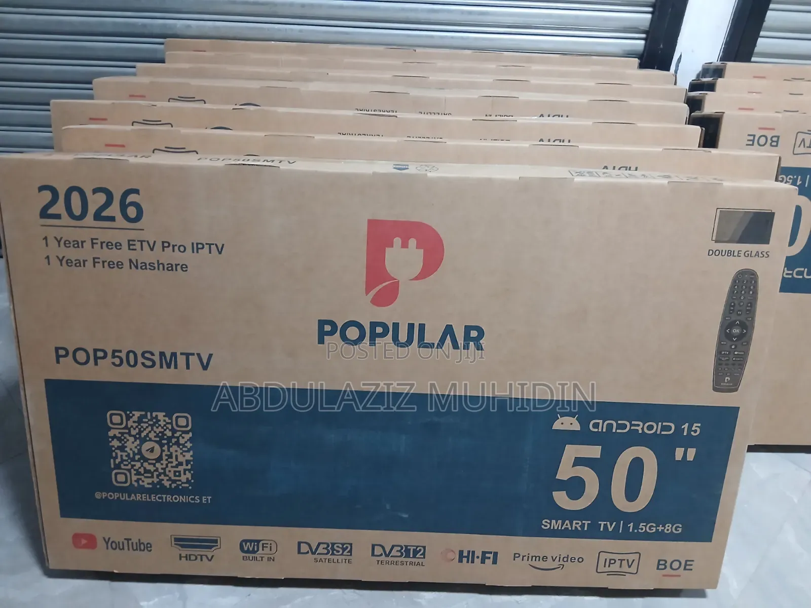Popular 50 Inche Double Scrine Best Smart TV
