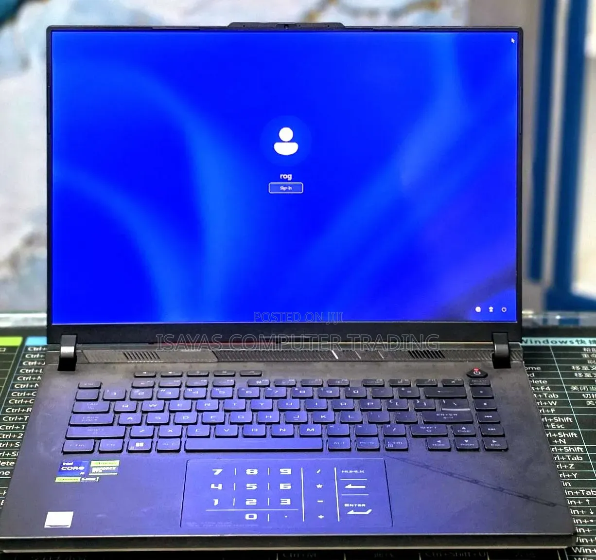 New Laptop Asus ROG Strix G16 G614 32GB Intel Core i9 SSD 1T