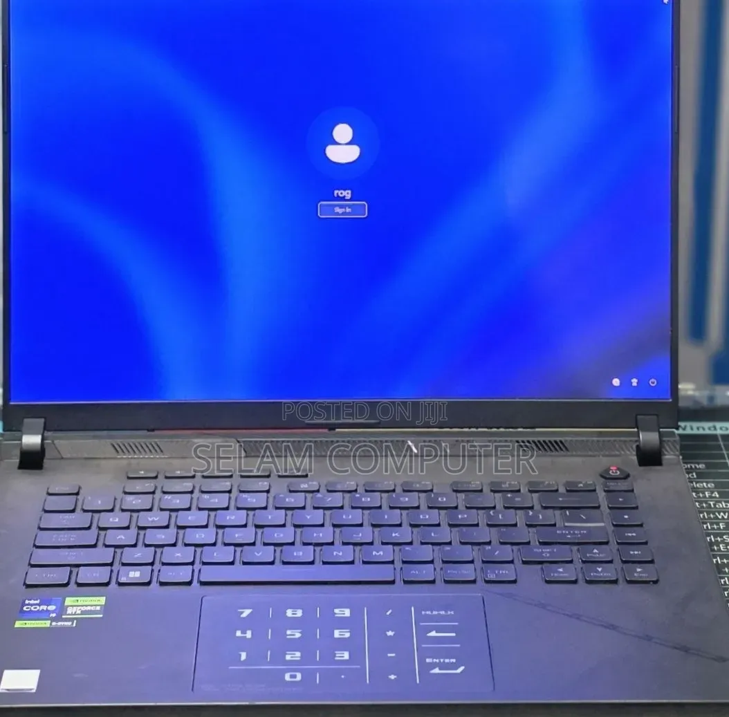 New Laptop Asus ROG Strix G16 G614 32GB Intel Core i9 SSD 1T