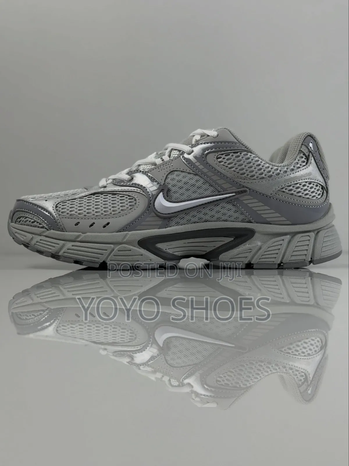Nike V5 RNR Silver/Grey Unisex Fashion Sneaker Shoe