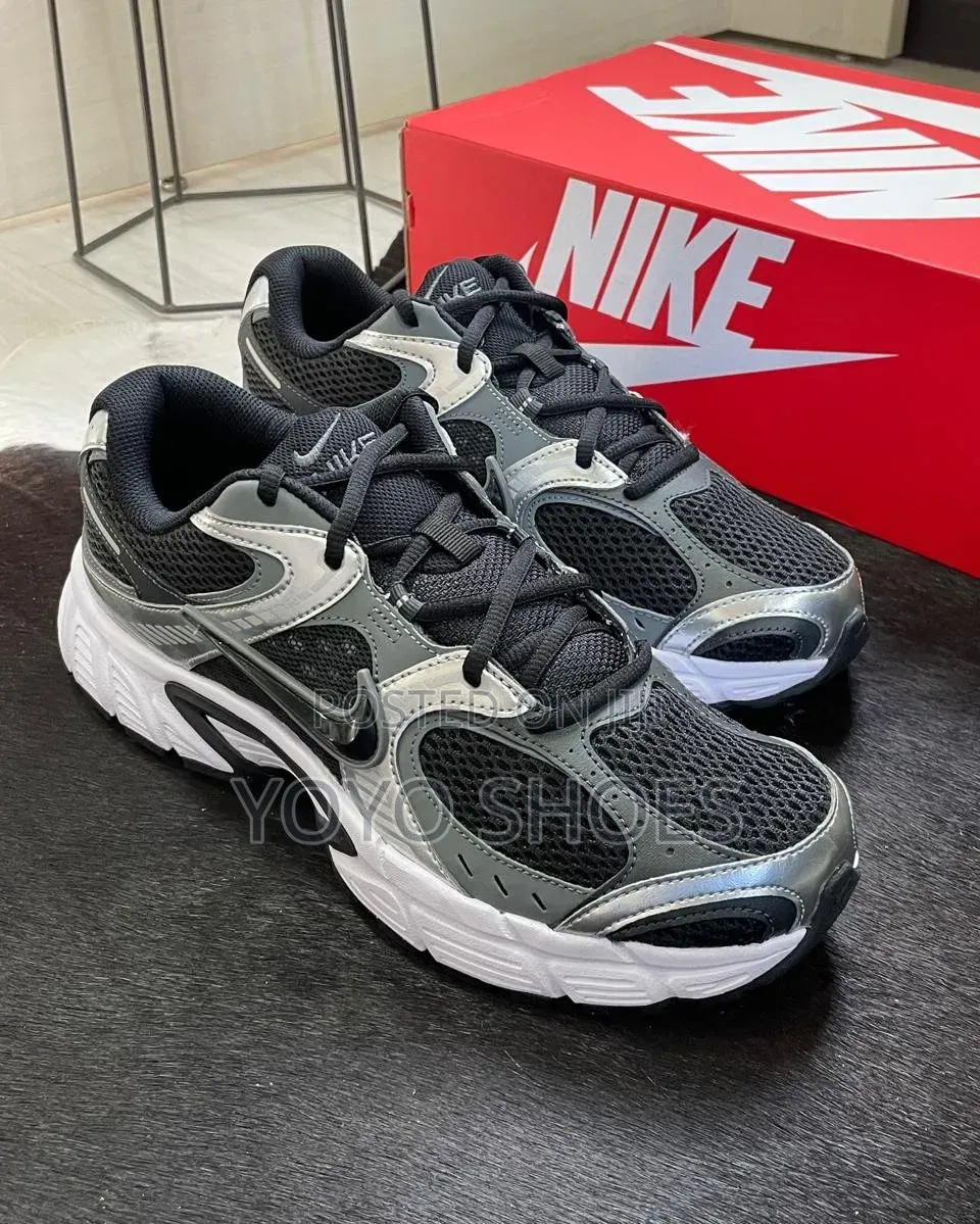Nike V5 RNR Black/Silver/Grey/White Unisex Fashion Sneaker Shoe