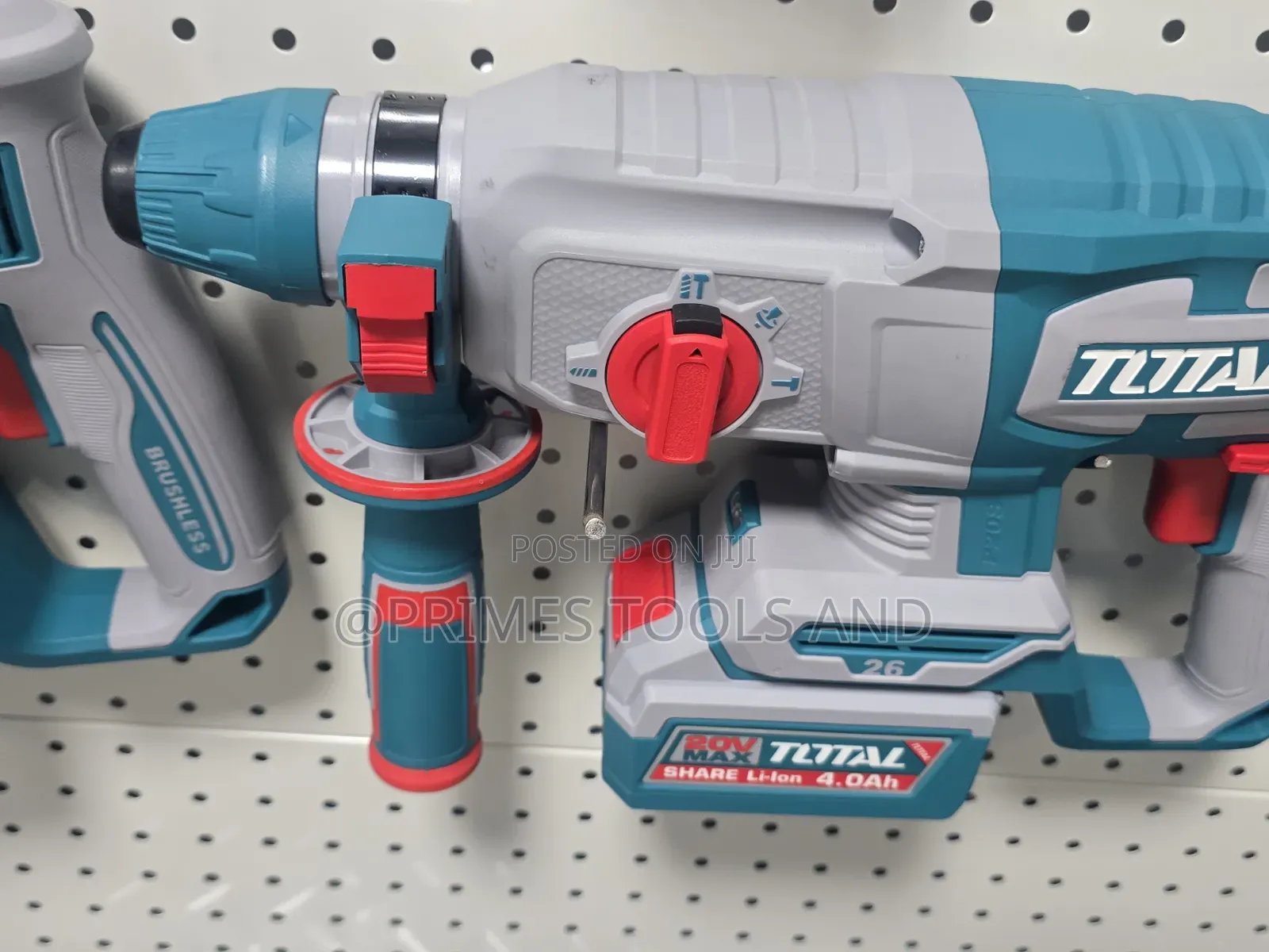 TOTAL Rechargeable Hammer Drill Cordless Rotary Hammer