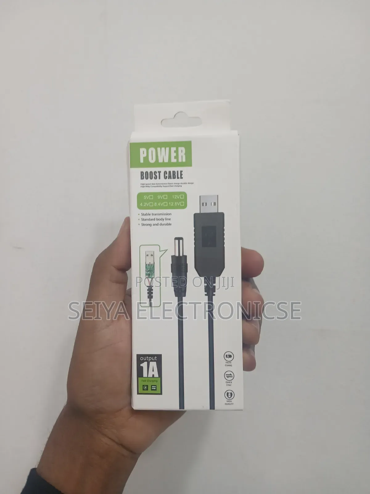 Power Boost Cables (USB to DC Step-Up Converter Cables)
