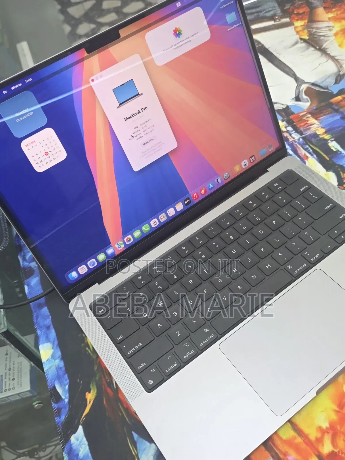 New Laptop Apple MacBook Pro 2021 M1 32GB Apple M1 Pro SSD 1T