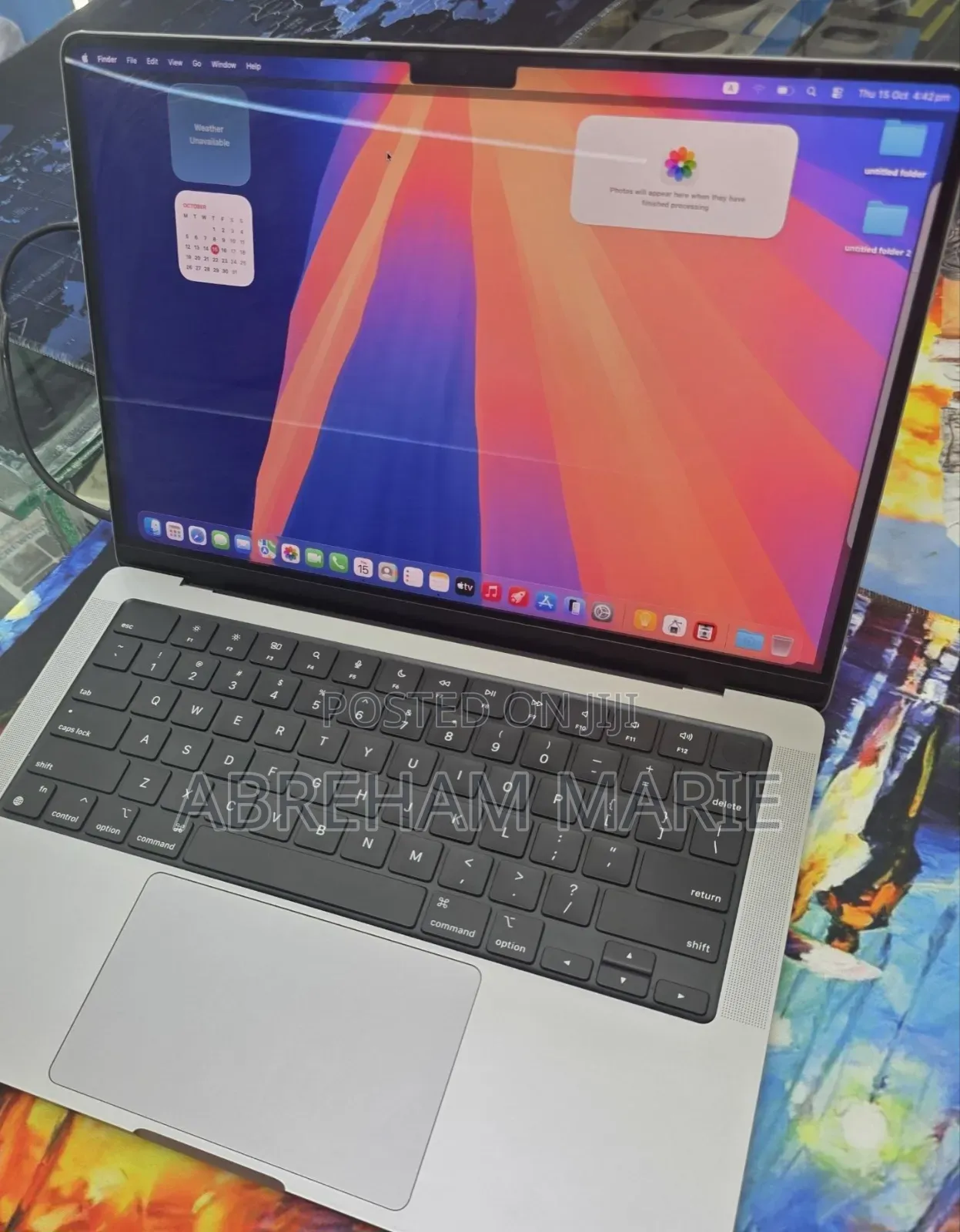 New Laptop Apple MacBook Pro 2021 M1 32GB Apple M1 Pro SSD 1T