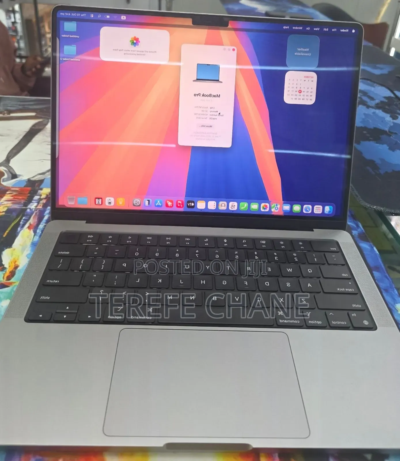 New Laptop Apple MacBook Pro 2021 M1 32GB Apple M1 Pro SSD 1T