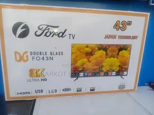 Fired Smart Led TV 43 Inch 4k Andraid Doubel Gelass Adis 2026 Model Nw