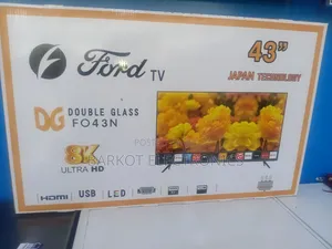 Fired Smart Led TV 43 Inch 4k Andraid Doubel Gelass Adis 2026 Model Nw