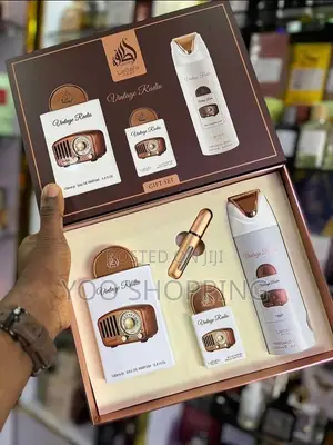 Lattafa Vintage Radio Perfume Gift Set