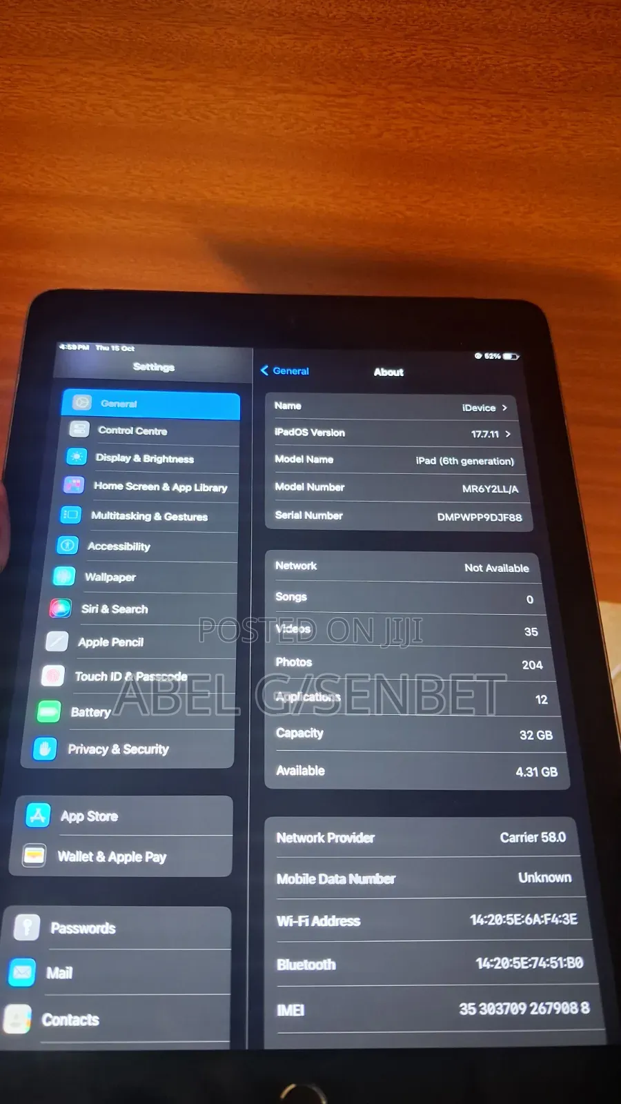 Apple iPad mini 6 32 GB Gray