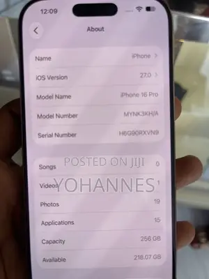 Apple iPhone 16 Pro 256 GB Rose Gold