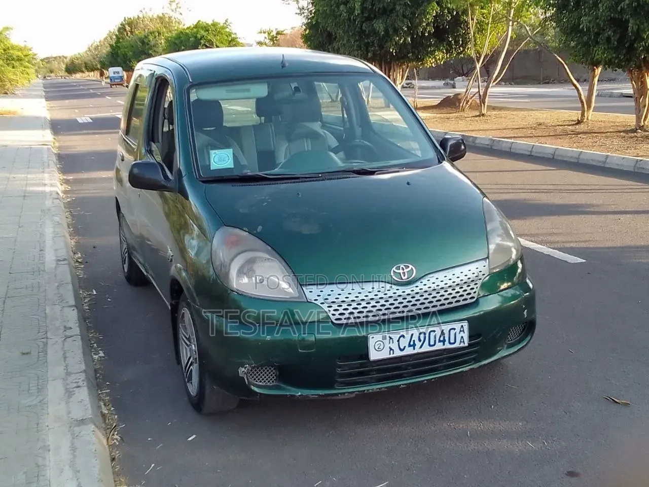 Toyota Vitz 1999 Matt Black