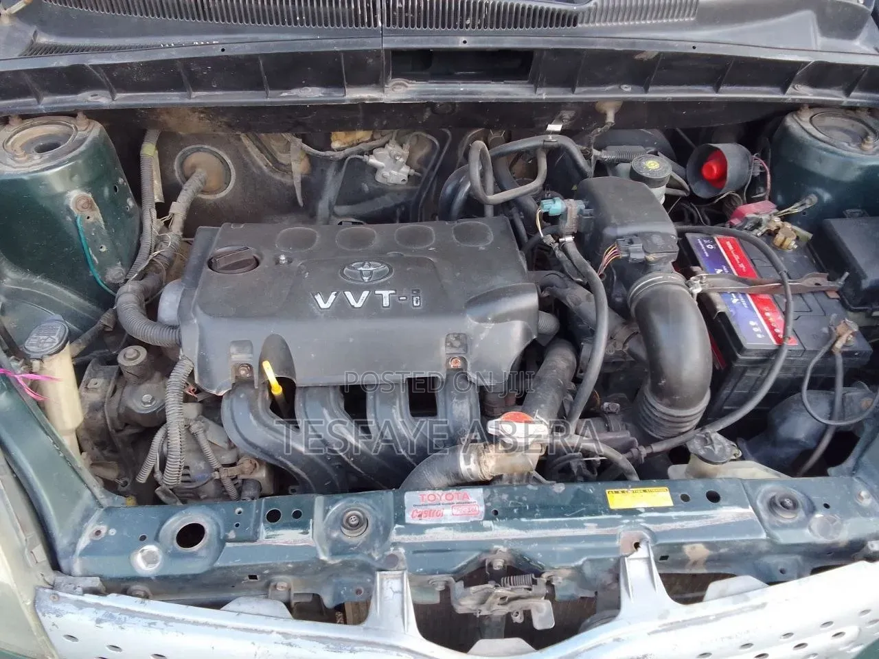 Toyota Vitz 1999 Matt Black