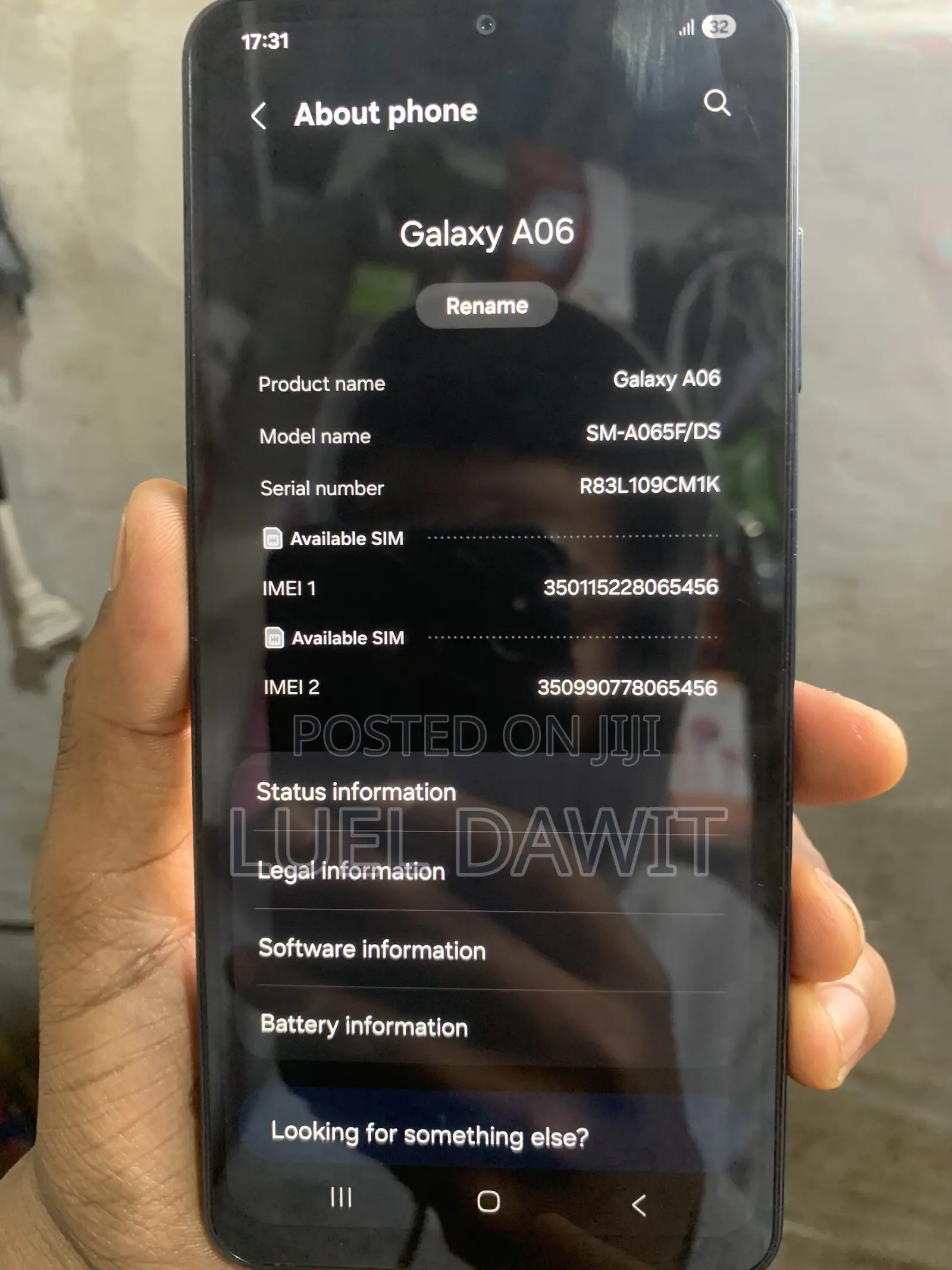 Samsung Galaxy A06 64 GB Black