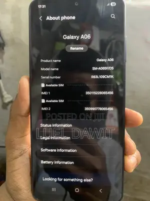 Samsung Galaxy A06 64 GB Black