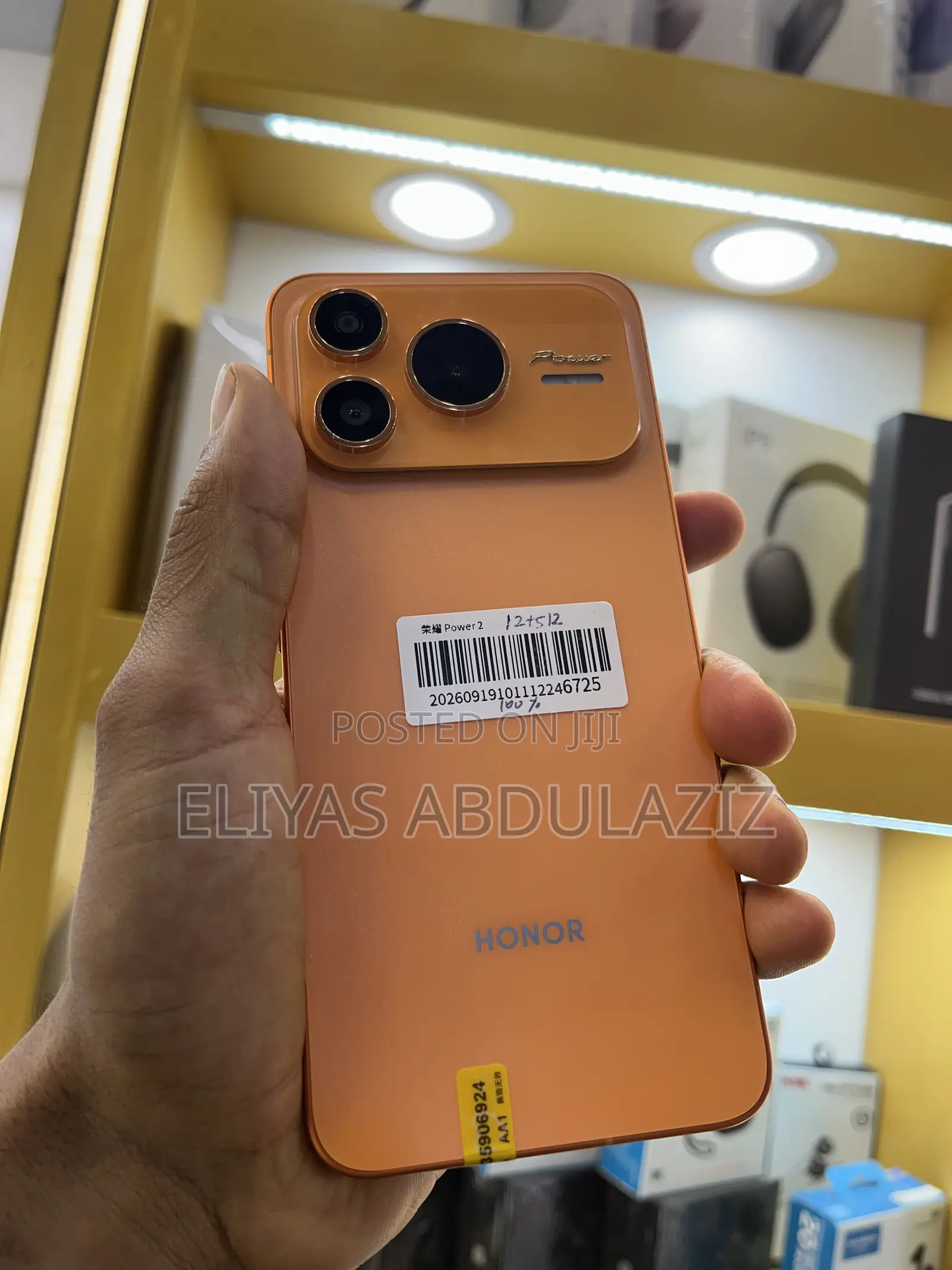 New Honor Power 2 512 GB Orange
