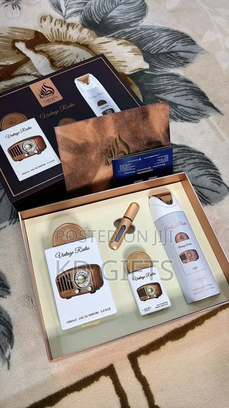 Lattafa Vintage Radio ፓኬጅ