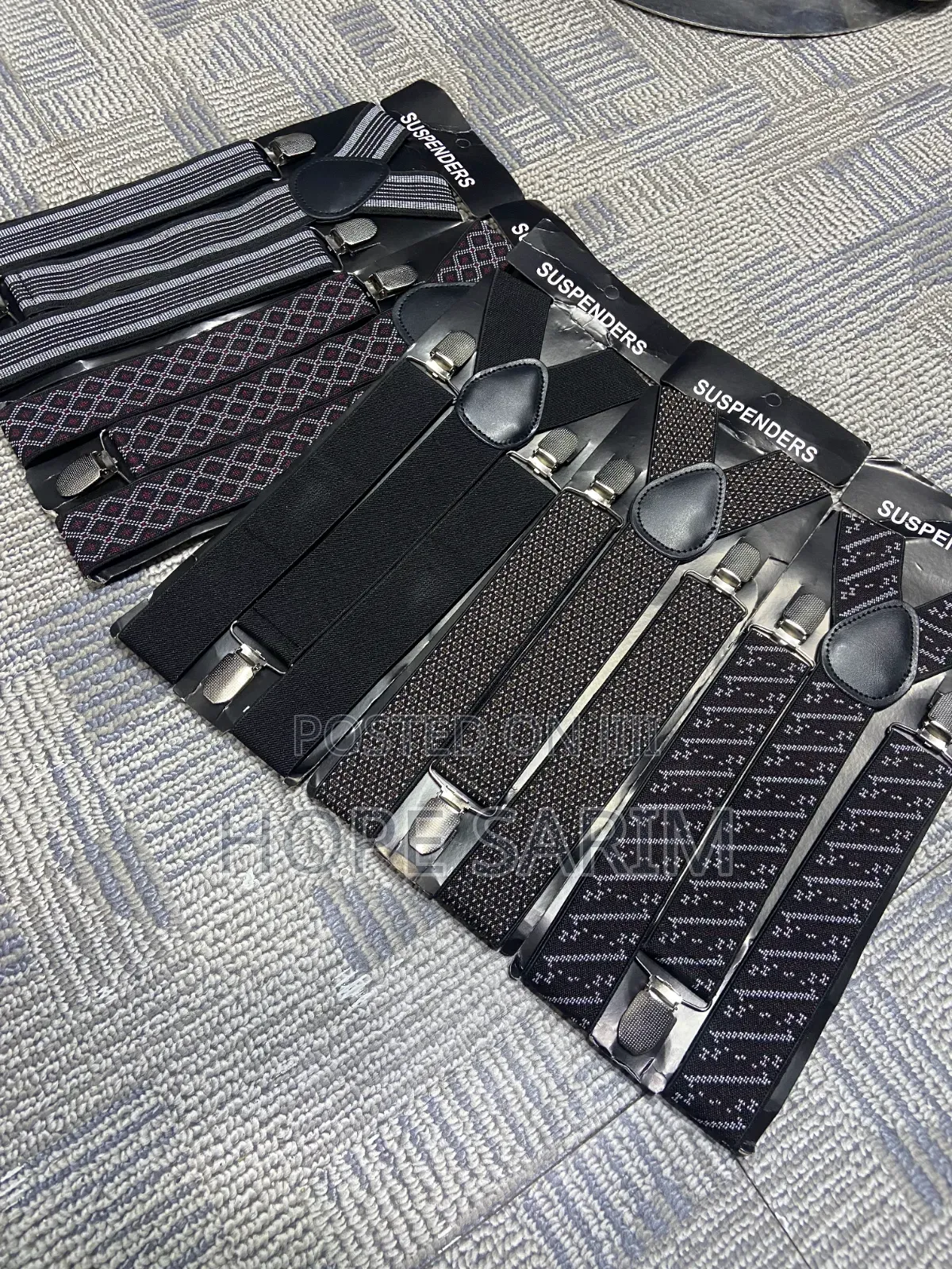 Brand New Imported Men's Luxury Suspenders