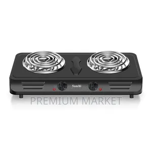 Saachi Electric Stove Double Hot Plate ሳቺ ባለ ሁለት ምድጃ ስቶቭ