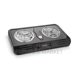 Saachi Electric Stove Double Hot Plate ሳቺ ባለ ሁለት ምድጃ ስቶቭ