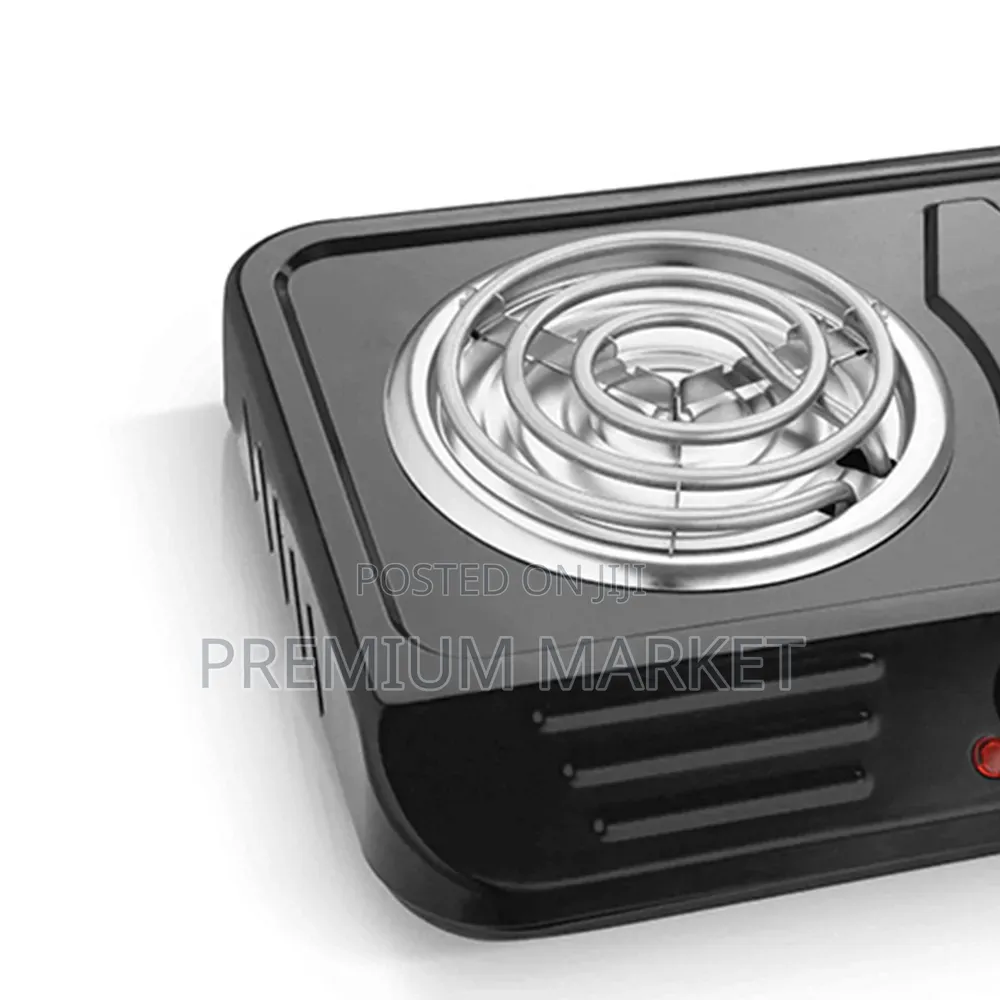 Saachi Electric Stove Double Hot Plate ሳቺ ባለ ሁለት ምድጃ ስቶቭ
