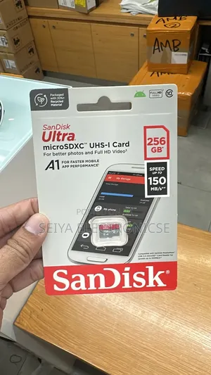 SanDisk Ultra microSDXC UHS-I Card With a Storage Capacity of 256 GB