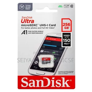 SanDisk Ultra microSDXC UHS-I Card With a Storage Capacity of 256 GB