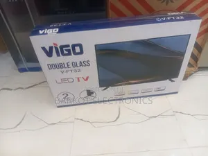Vigo Led TV 32 Inch Doubel Gelass New 2026 Hifi Speaker New