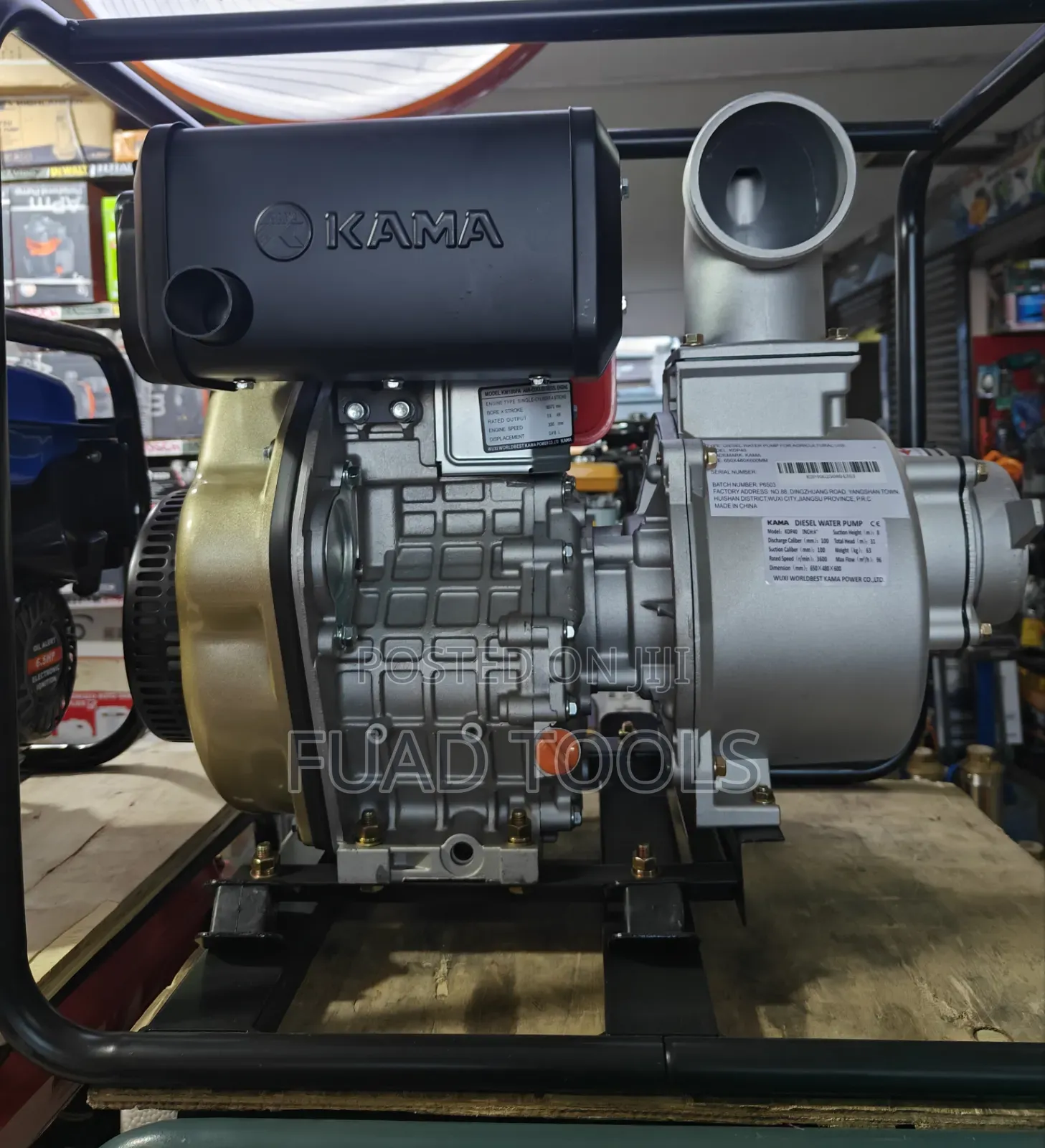 Kama Water Pump 4"