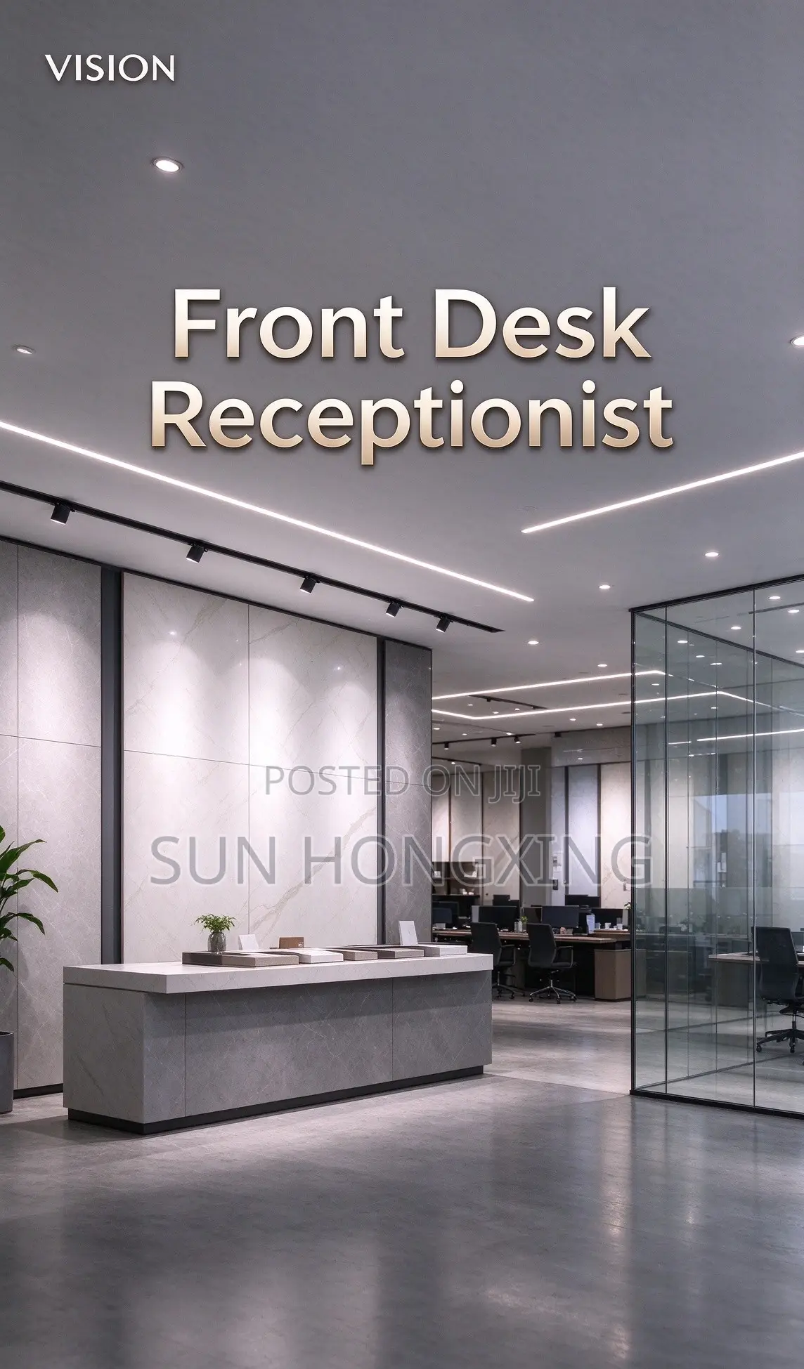 Front Desk Receptionist