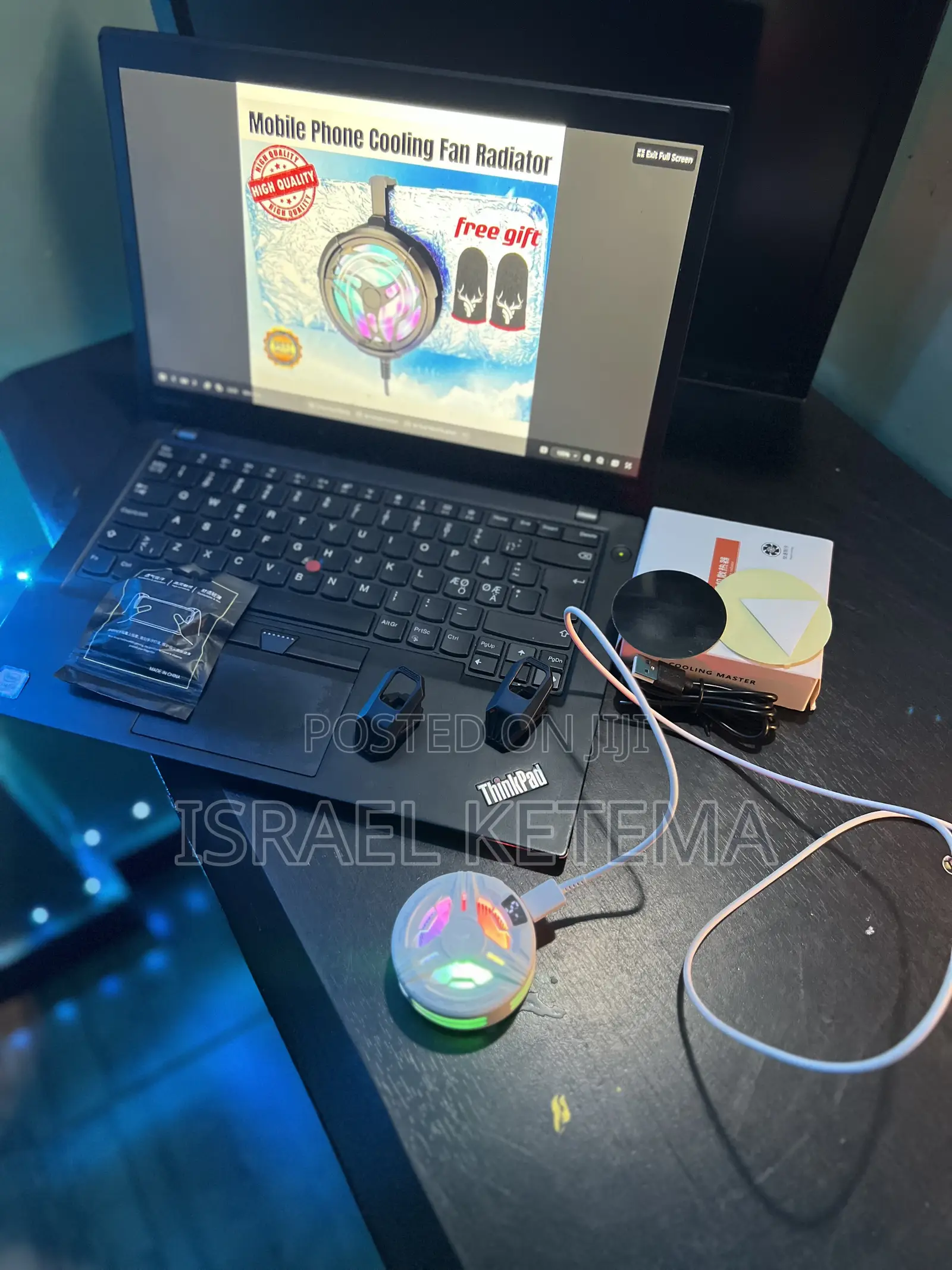 Mobile Phone Cooling Fan Radiator for Gamer