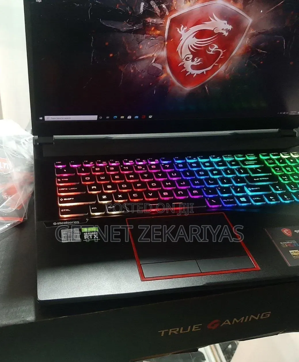 New Laptop MSI 16GB Intel Core i7 SSD 512GB