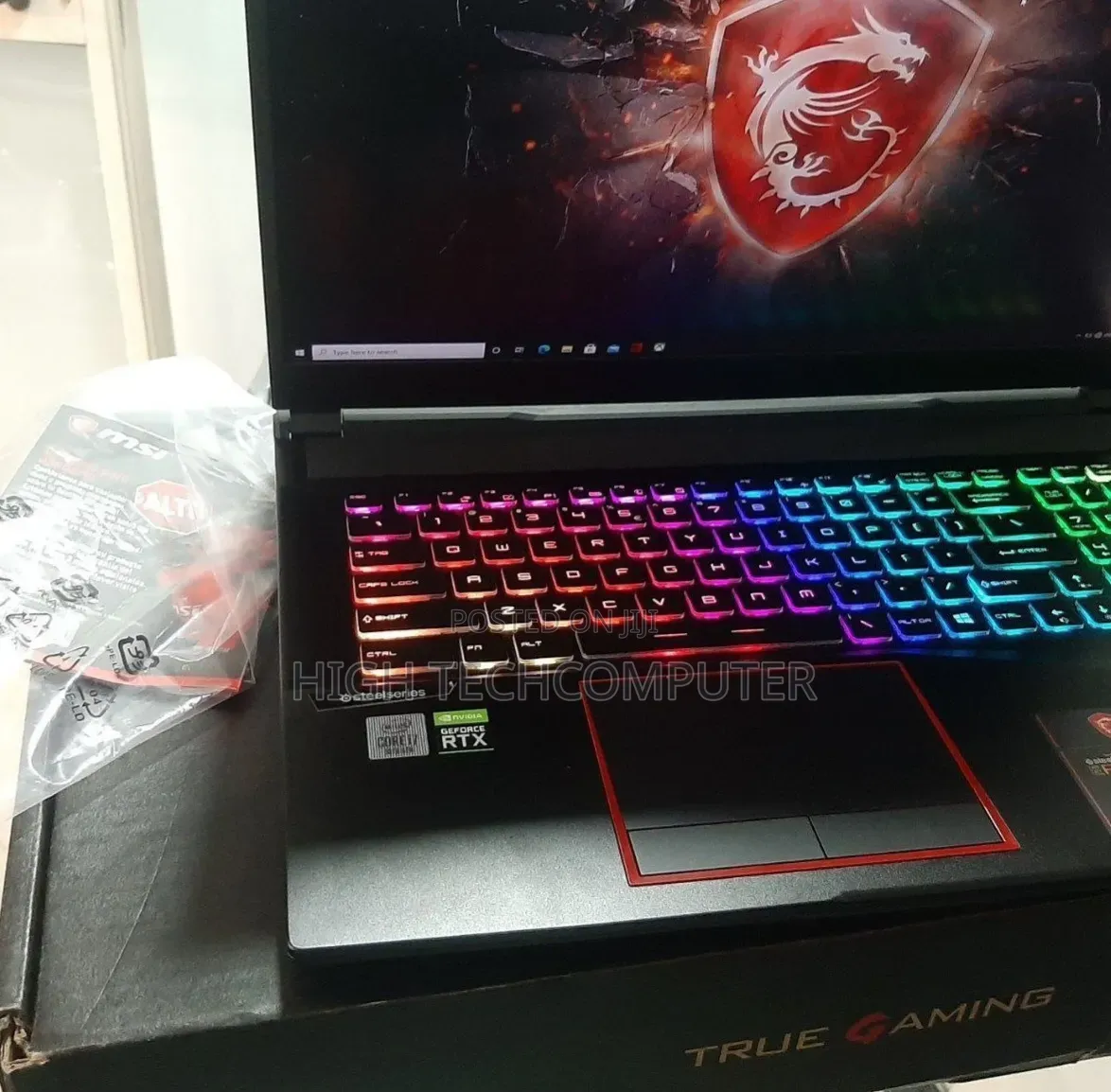 New Laptop MSI GF63 16GB Intel Core i7 HDD+SSD 1T
