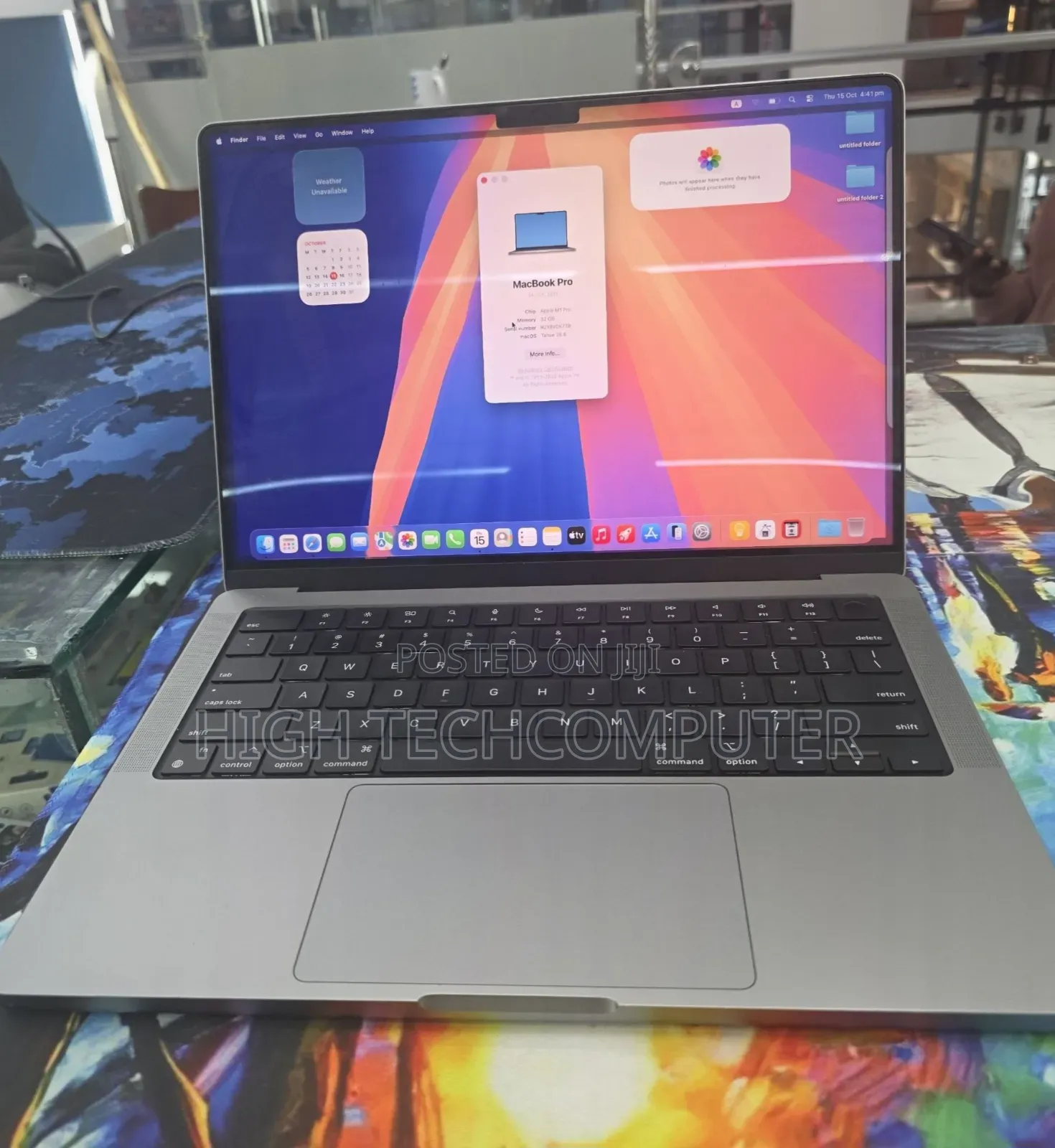 New Laptop Apple MacBook Pro 2021 M1 32GB Apple M1 Pro SSD 1T