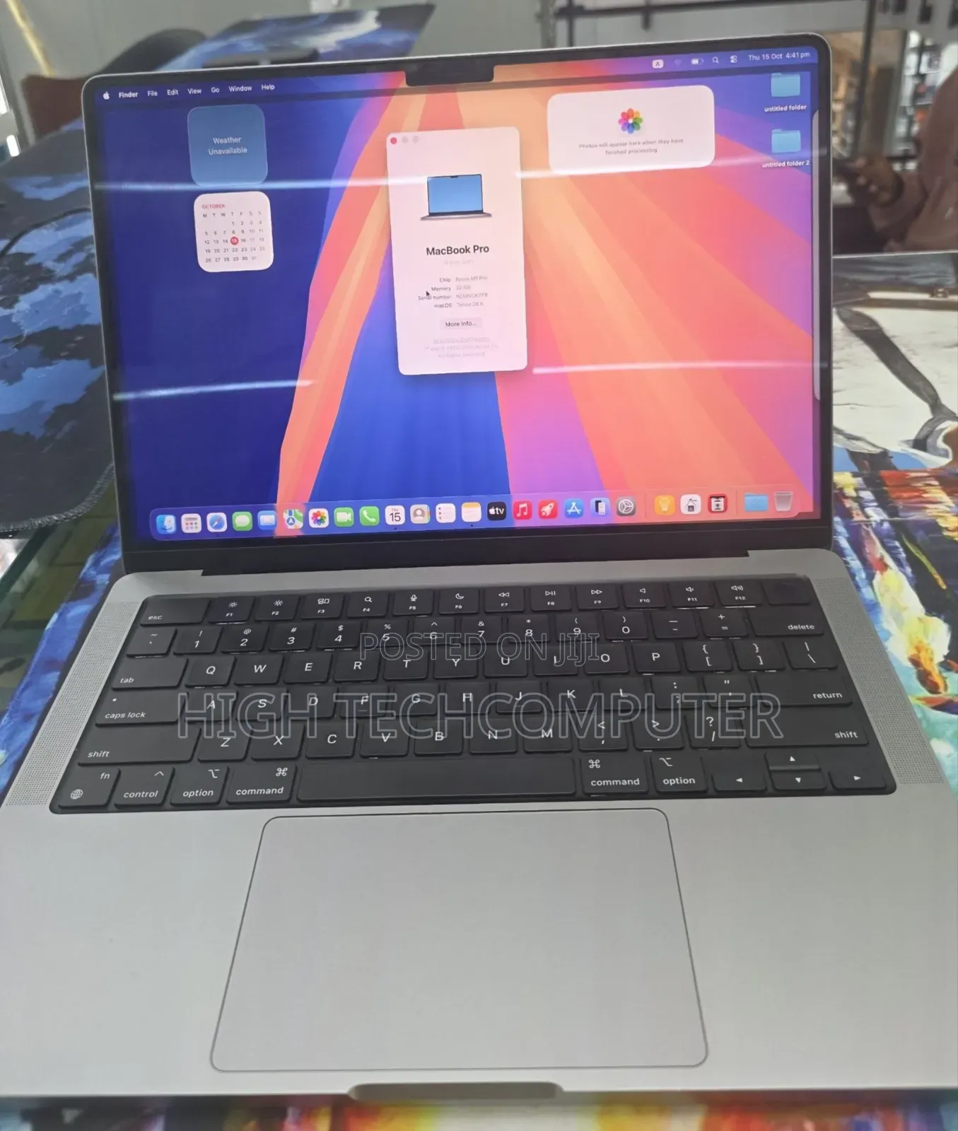 New Laptop Apple MacBook Pro 2021 M1 32GB Apple M1 Pro SSD 1T