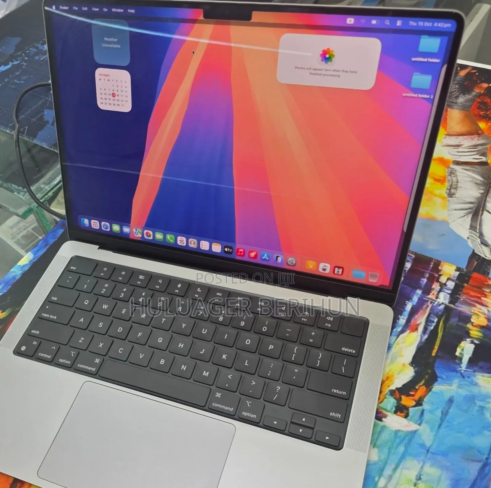 New Laptop Apple MacBook Pro 2021 M1 16GB Apple M1 SSD 512GB