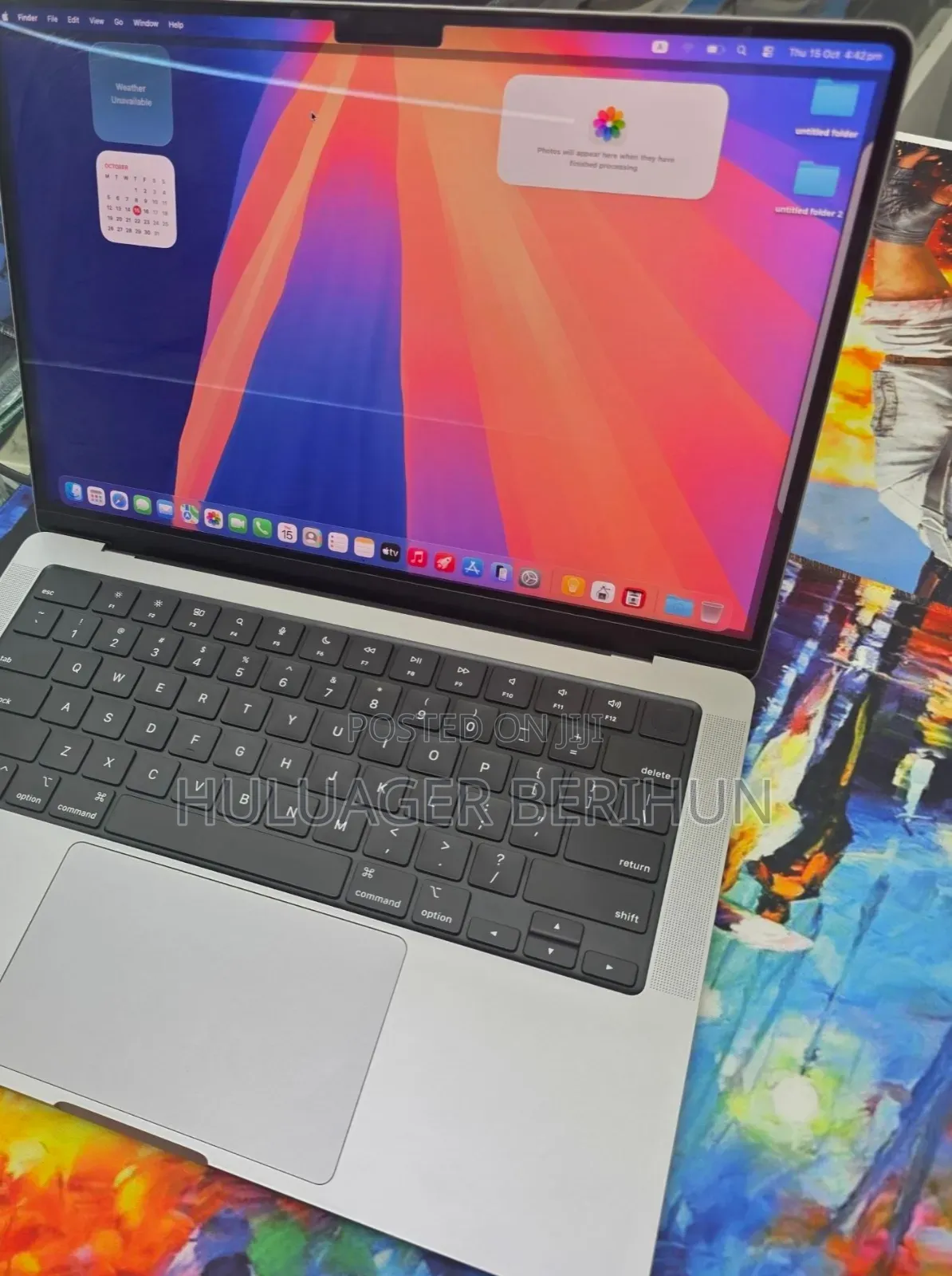 New Laptop Apple MacBook Pro 2021 M1 16GB Apple M1 SSD 512GB