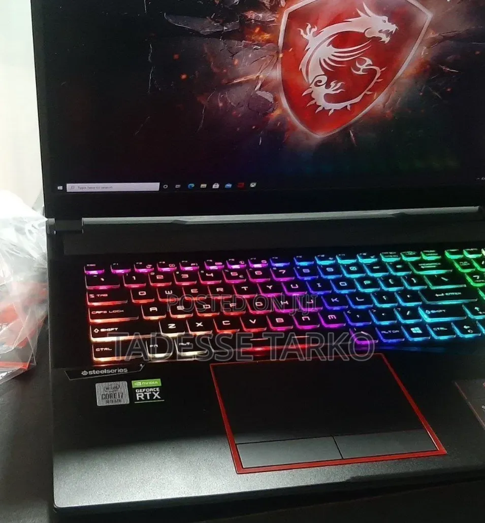New Laptop MSI 16GB Intel Core i7 SSD 512GB