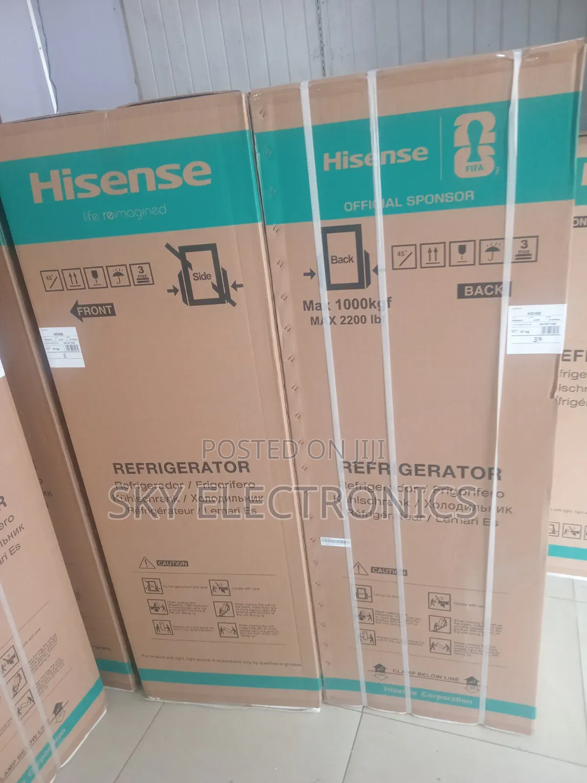 Hisenes 340liter Refrigator