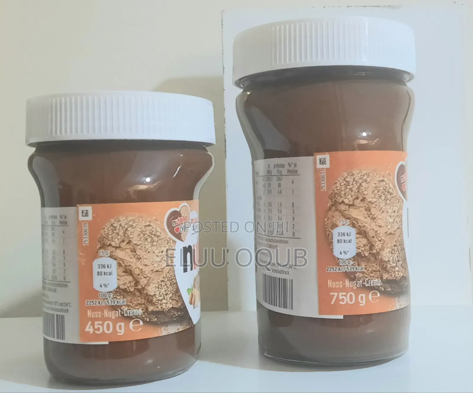 Nutella From Germany 450 G 2000 and 750 G 4000