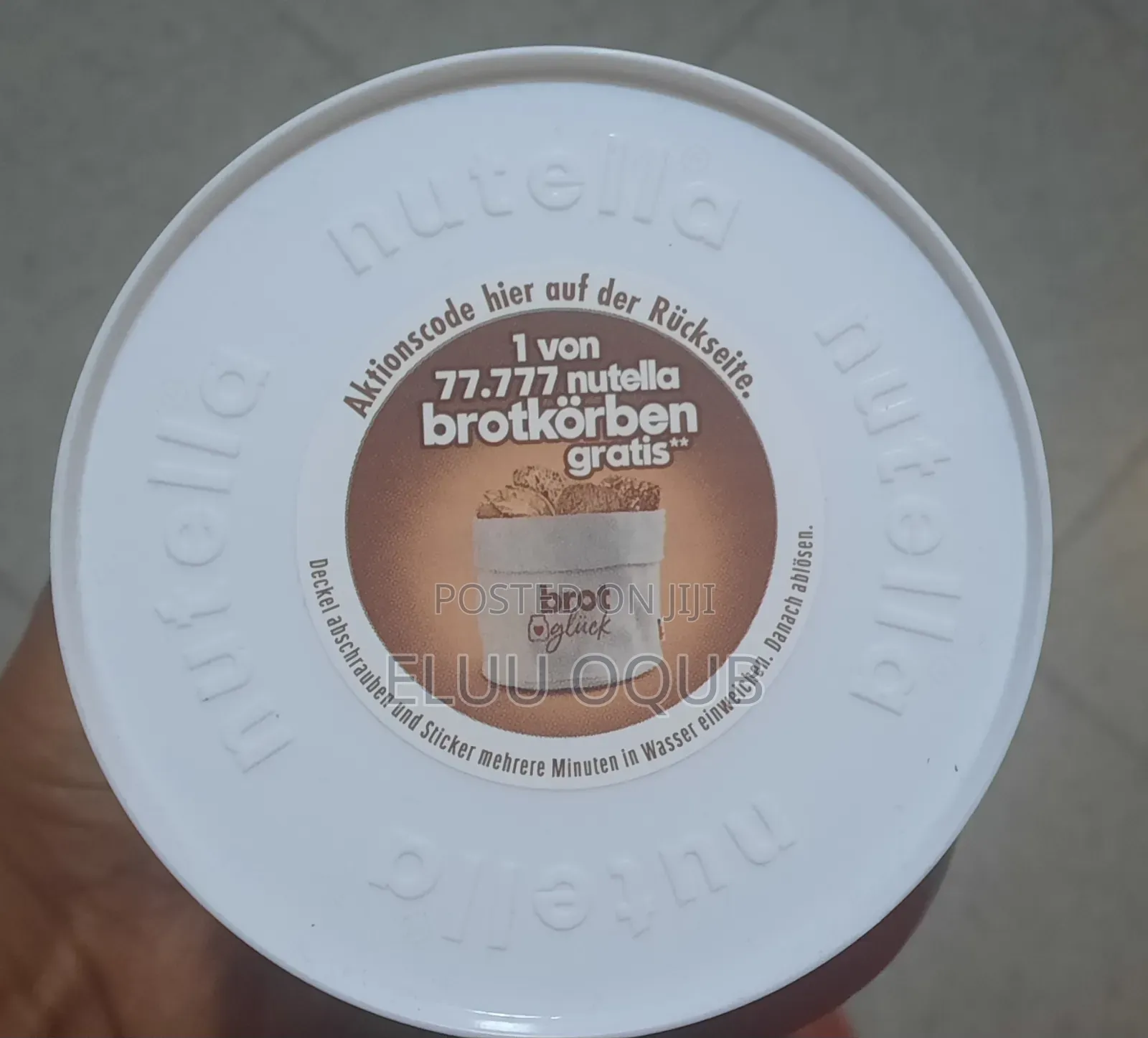Nutella From Germany 450 G 2000 and 750 G 4000