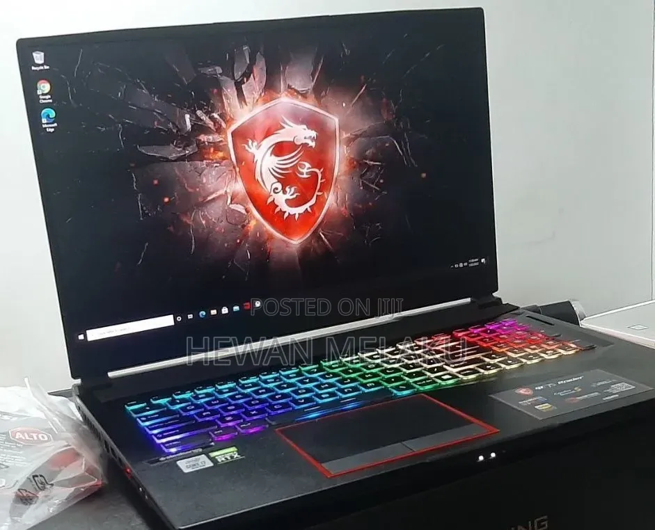 New Laptop MSI 16GB Intel Core i7 SSD 512GB