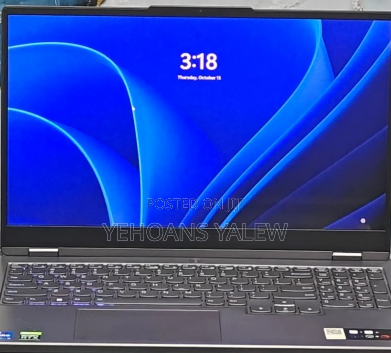 New Laptop Lenovo Legion Slim 5 16GB Intel Core i7 SSD 512GB
