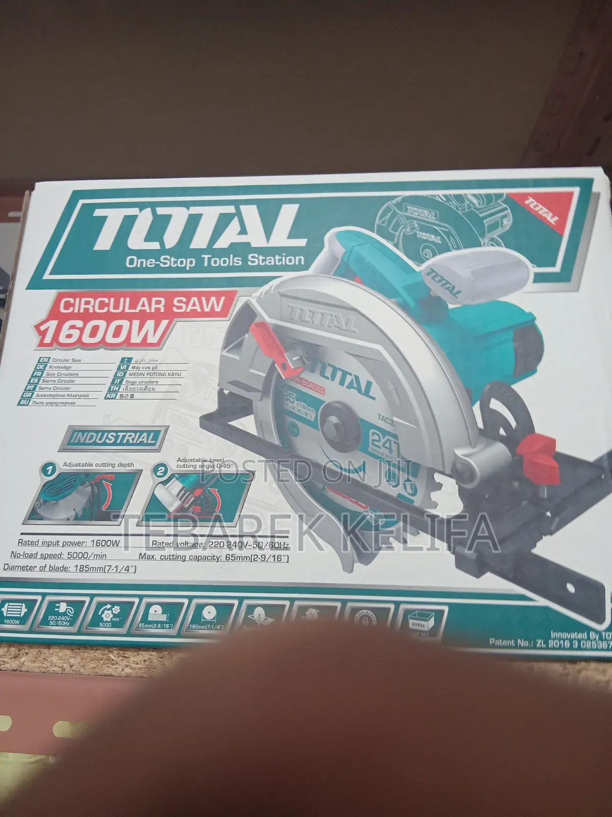 Total Circular Saw 1600 W