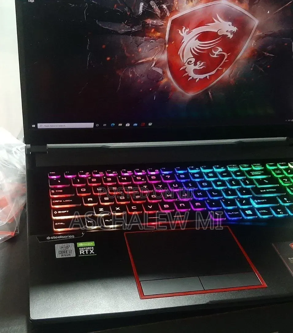 New Laptop MSI 16GB Intel Core i7 SSD 512GB