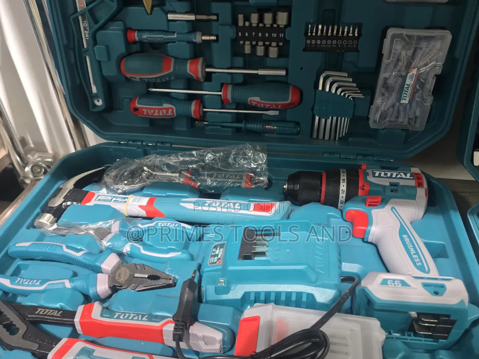 TOTAL 85-Piece Tool Set Ethiopia | TOTAL Cordless Drill