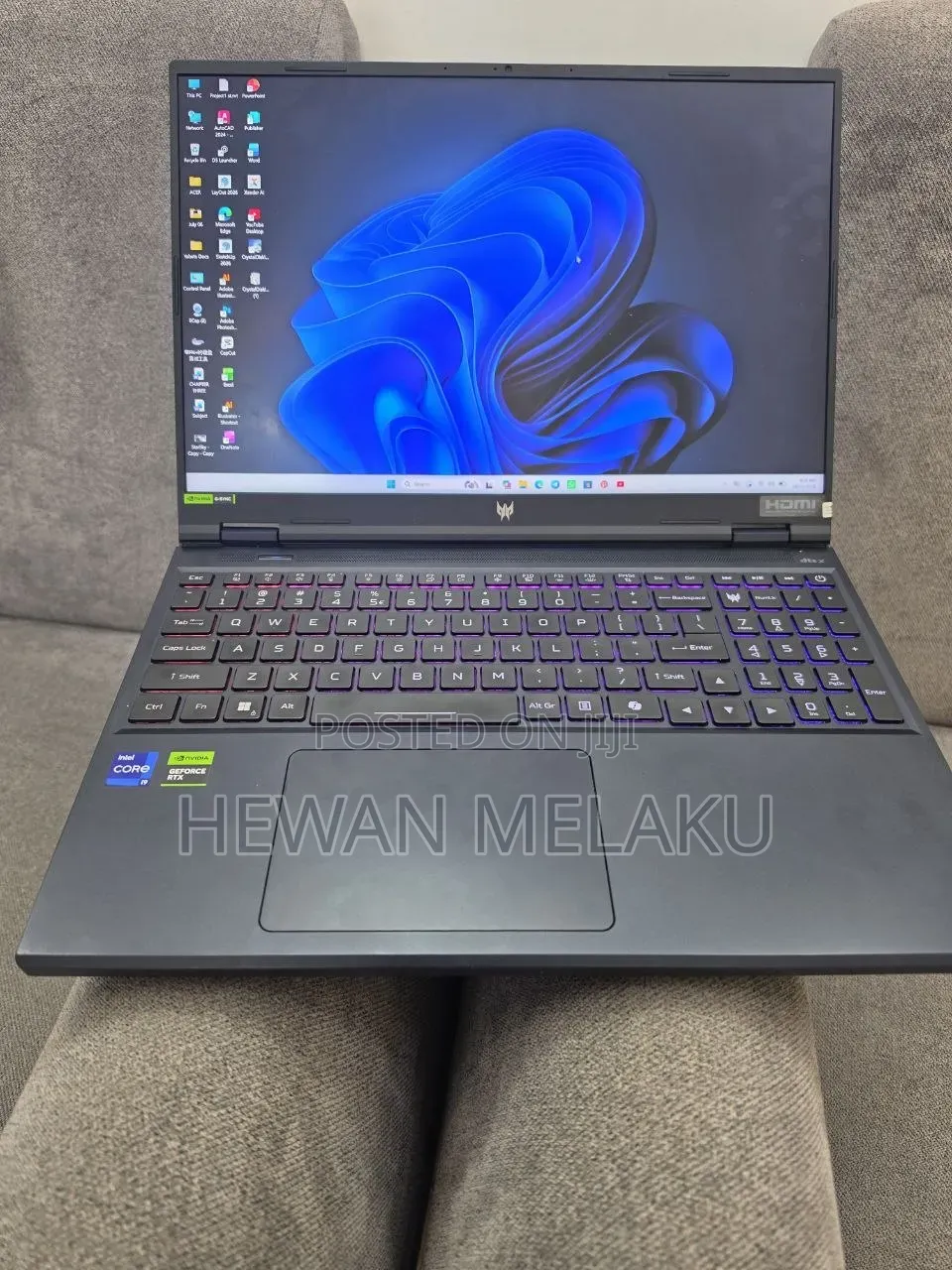 New Laptop Acer Predator Helios Neo 16 16GB Intel Core i9 SSD 1T
